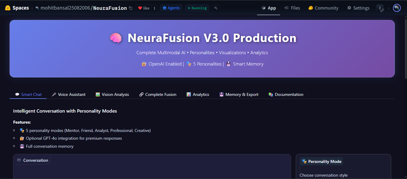 NeuraFusion screenshot 1 of 6